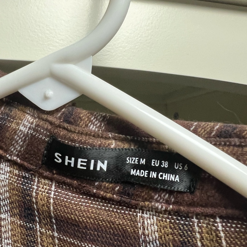 SHEIN flannel size M